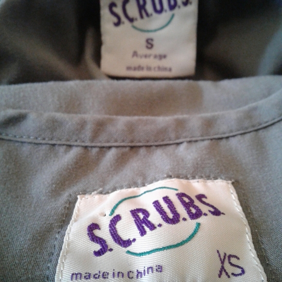 🌺 Almost New SCRUBS Gray Scrub Set - Picture 5 of 11